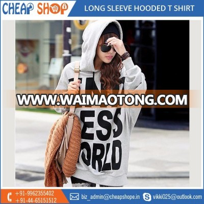 Affordable Price Women's Hooded T Shirt Supplier